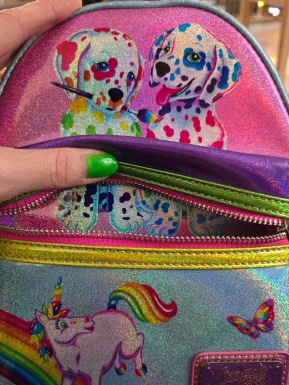 Lisa Frank Loungefly Bag New Never Used With Tags